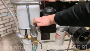 Мини АЗС в Ларгус для дизеля 12 вольт Артаз 12v640_PPOsepr