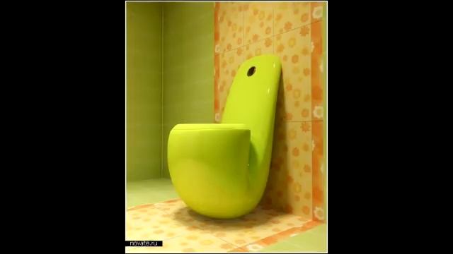 Toilet. WaterCloset No 2. Прикольные унитазы, забавные писсуары смотреть онлайн