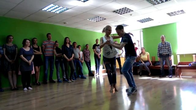 Открытые уроки в Фиесте 11.09.2016 - Бачата смотреть онлайн