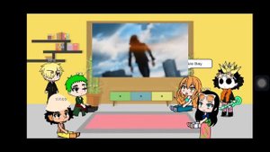 One Piece react To luffy as gojo