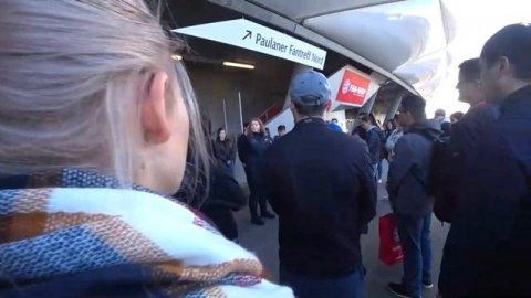 Первый раз побывали на стадионе Альянц Арена ФК Бавария Мюнхен. Германия Мюнхен.