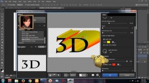 3D Text Photoshop !! 3D फ़ोटो कैसे बनाए  !! 3D Text Kaise Banaye !! Make 3D text edit to PS