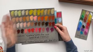 Обзор профессиональной мягкой сухой пастели KOH-I-NOOR и MUNGYO Gallery. Бюджетный вариант.