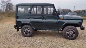 UAZ HUNTER 2019 on aluminium wheels + BFG GOODRICH MT KM3