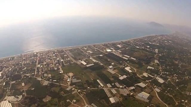 Алания Махмутлар полет на пароплане ( Alanya Mahmutlar )