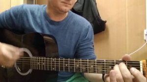 Вечерняя застольная А. Розенбаум( кавер ). На гитаре.