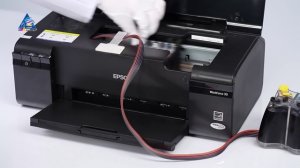 Установка СНПЧ на принтер Epson Workforce 30