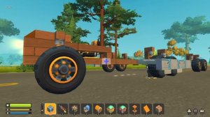 ? ГРУЗОВИК БЕЗ ТОПЛИВА С ПРИЦЕПОМ ? ВЫЖИВАНИЕ в Scrap Mechanic ? СКРАП МЕХАНИК ?