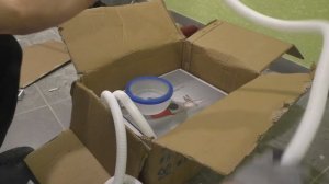 Ken 6110b. Распаковка комплекта для мокрого реза подрозетников в бетоне.Часть 1.