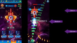 Boss 5 Odonata GALAXY ATTACK: ALIEN SHOOTER | Easy I Medum I Hard