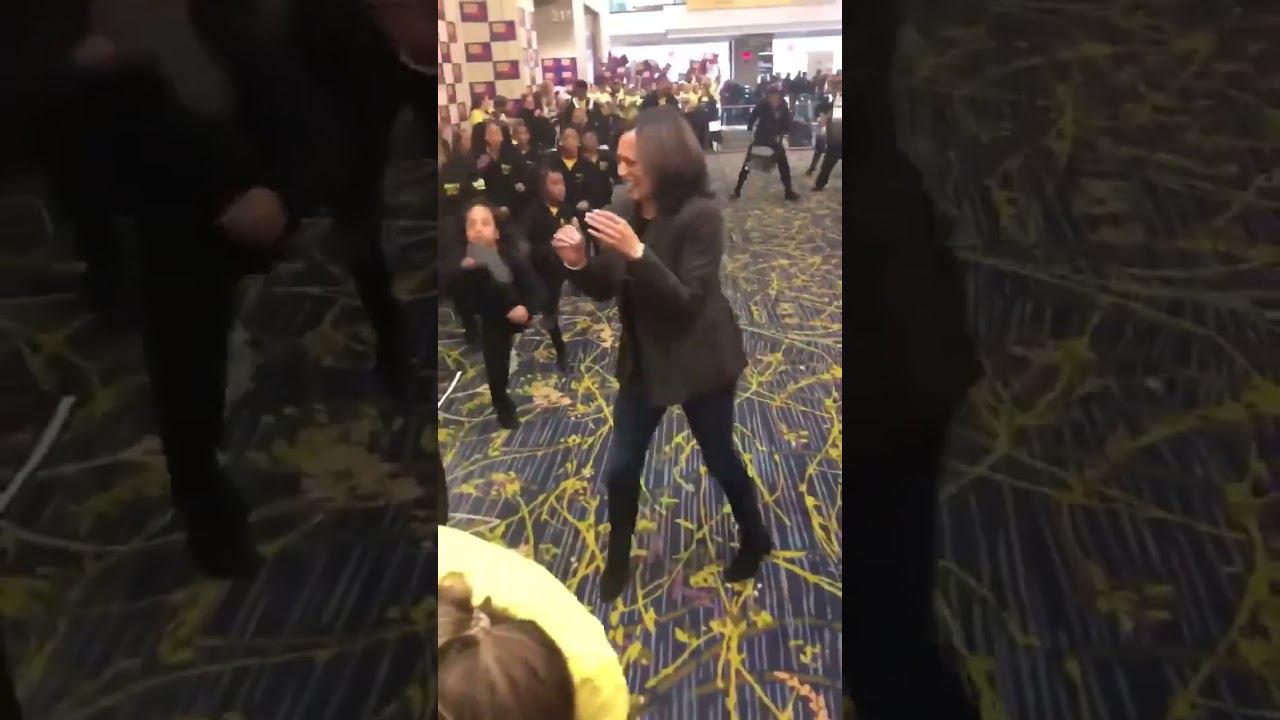 Video of Kamala Harris dancing blew up American social networks