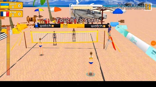 BEACH VOLLEYBALL 3D - ИГРАЕМ В ВОЛЕЙБОЛ НА ANDROID & iOS смотреть онлайн