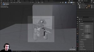 Sci-Fi Worker Robot-Part 7 (Blender Tutorial)