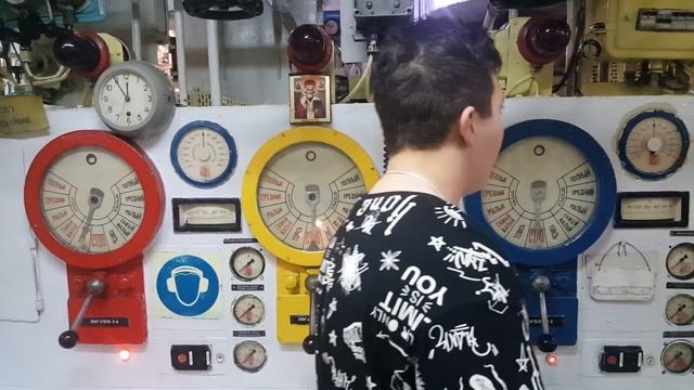 Обзор машинного отделения пассажирского теплохода проекта 588