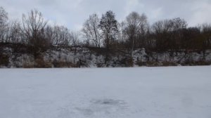 Рыбалка Зима 16.01.2022 Белгородская обл. Ивнянский р-н бесплатный пруд в с. Алисовка. Ловим хищник