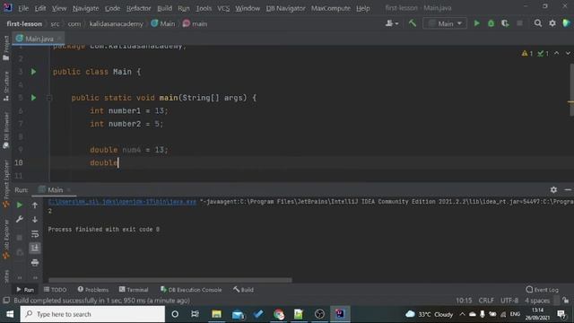 Java  arithmetic operations | Tamil