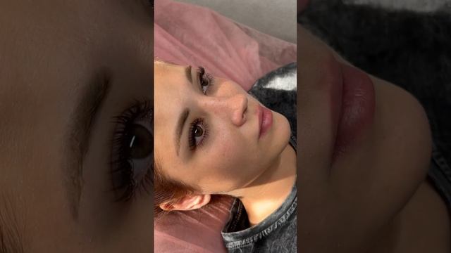 Мокрый эффект + нижние ресницы #наращиваниересниц #2д #3д #lashextensions