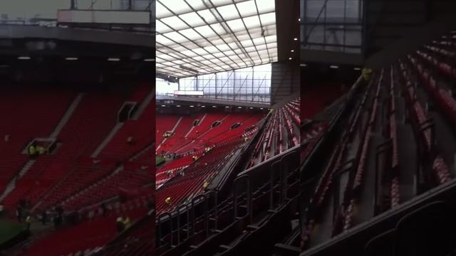 Manchester united - Old Trafford - empty Stadion view