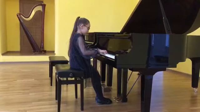 Бах. Маленькая прелюдия Ре-Минор