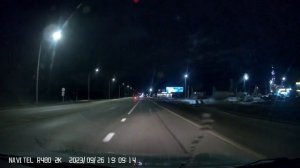 Ночная съемка Navitel R480 2K