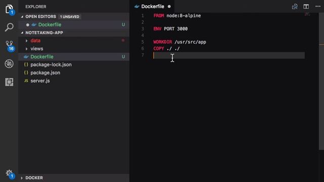 Docker Up and Running 8: Create an Image