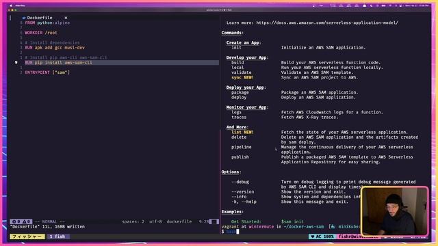[AWS] Building barz.lol: creating the docker container for aws-sam-cli смотреть онлайн