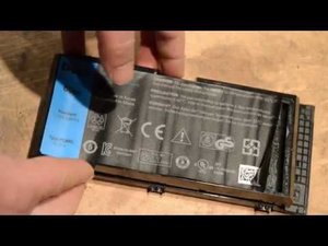 Странность внутри аккумуляторной батареи от ноутбука DELL.