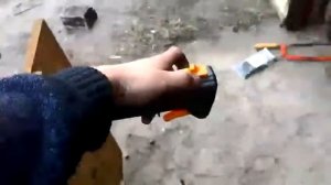 Лодочный мотор Салют + Бензокоса ( гибрид)
