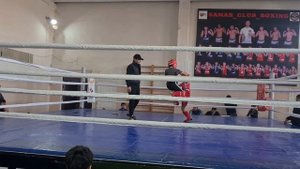 Кикбокс. Первый бой #kickboxing #boxing #соревнования #бой #winner #1/100 #место