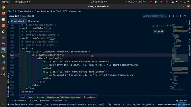 Web Design With Bootstrap 5 | Bangla Tutorial | Class- 26 | Portfolio Project смотреть онлайн