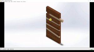 Коробление мебельных щитов. Вбиваем клинья в двери :)