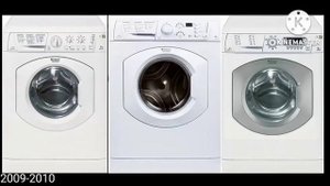 Под Музыку Эволюция стиральных машин Hotpoint ariston 1998-2023