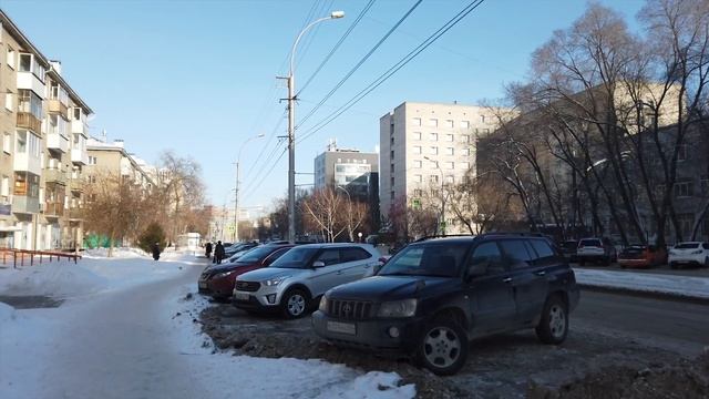 Прогулка по Новосибирску в 4K по ул. Блюхера смотреть онлайн