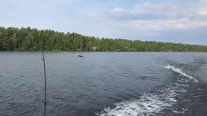 Долгожданная рыбалка на Волге. Щука на 3 кг. Окунь жадно брал на вертушку. Mepps рулит.