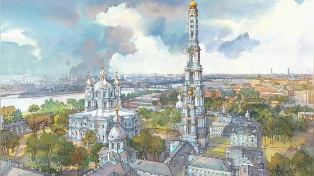 Смольный собор Санкт-Петербурга. Строительство собора.