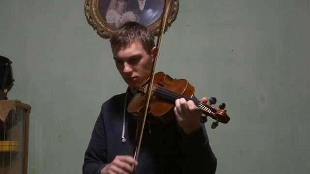 Apollo Playing Violin: Georg Philip Telemann Fantazia No. 12 (Vivace)