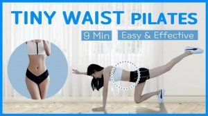 Shirlyn Kim - 10 MIN FLAT BELLY PILATES AT HOME TINY WAIST(NO WIDER) & CORE _ BEGINNER FRIENDLY