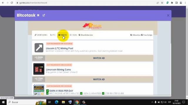 ✅GAINBTC NUEVA PAGINA GANA SATOSHIS SIN INVERTIR PRUEBA DE PAGO ┃COMO GANAR DINERO EN INTERNET !!! смотреть онлайн