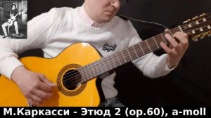 М.Каркасси - Этюд 2 (op.60), a-moll