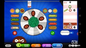 Игра 6. Приготовил самые вкусные крылышки! | Papa's Wingeria HD