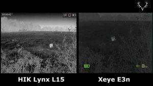 Aufnahmen im Revier: HIK Lynx L15 vs Xeye E3n