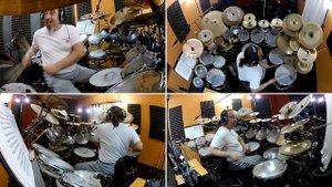 Helloween Eagle fly free drum cover by stamatis kekes