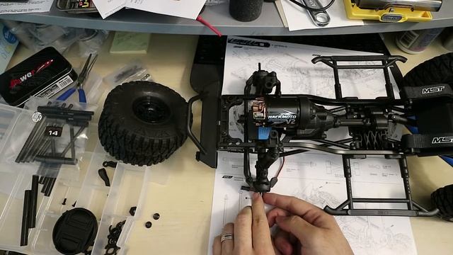 MST CFX-W 1/8 Off-Road Kit Build Series - Step 9 - Wheels and Tires