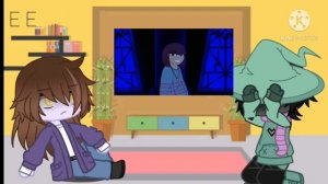 ||| Deltarune react to chara stronger than you ||| Deltarune react | E E | Gacha life | Undertale |