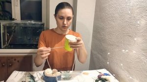 МАСТЕР-КЛАСС "Шарики из пряжи" || СП 90 дней до Нового года