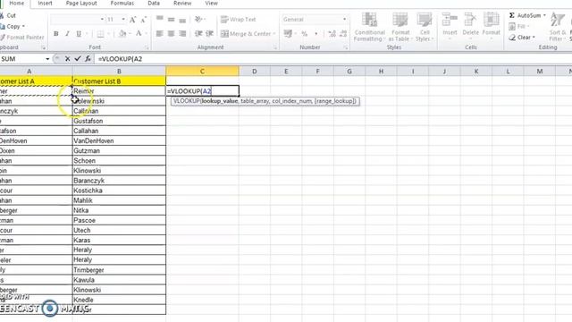 Excel - compare two columns смотреть онлайн