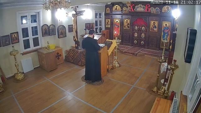 Молебен о здравии болящих. Среда. 18.11.2020 год.