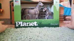 Распаковка лошадей schleich