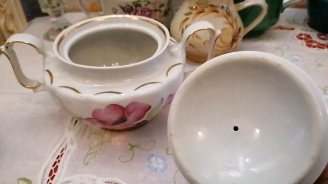 #ФАРФОР СССР#ПОКУПКИ  из КОМИССИОННОГО МАГАЗИНА#ЧАЙНИКИ,САХАРНИЦЫ,СЛИВОЧНИКИ#