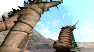 Daikaiju Battle Ultra Coliseum DX - Gudon vs Twin Tail